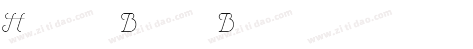 Henry Bold Bold字体转换